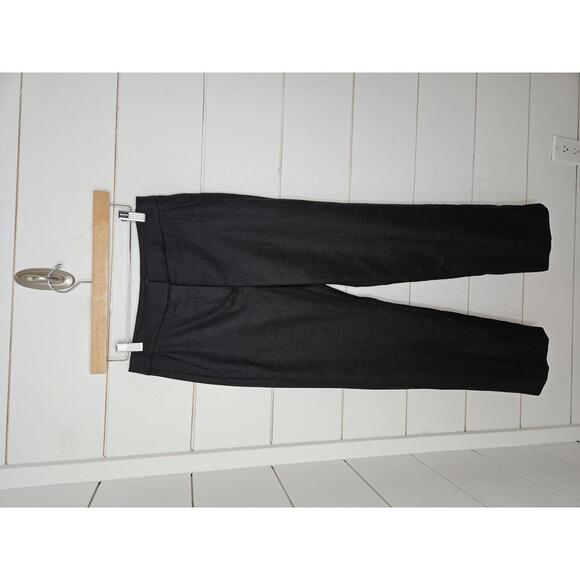 NWT J Crew "Kate" size 2 Black straight leg pants - Picture 1 of 5